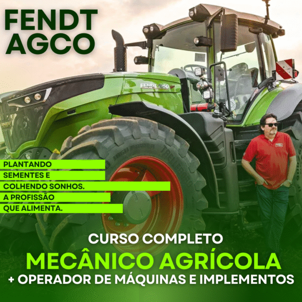 Curso Mecânico Agrícola + Operador Agrícola
