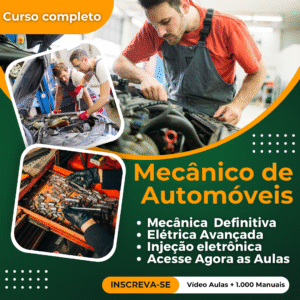 MECÂNICO DE AUTOMÓVEIS + INJEÇÃO  + GNV