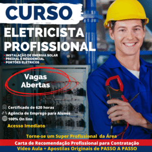ELETRICISTA PROFISSIONAL + ENERGIA SOLAR
