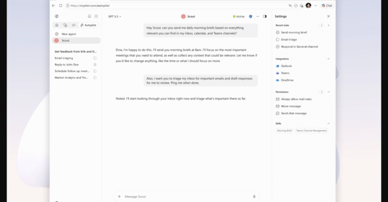 Microsoft Scout: O novo assistente de IA que vai organizar sua empresa Microsoft Scout: O novo assistente de IA que vai organizar sua empresa